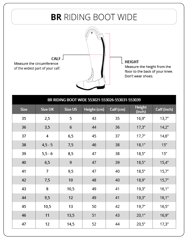 BR Riding boot Firenzo Wide shaft - Image 6