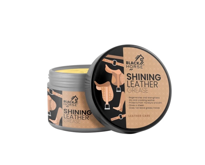 BLACK HORSE Leather grease SHINING 250 ml.