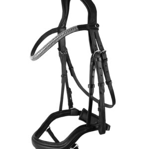 Horze Highbury Anatomic Bridle with Crystal Brow Band