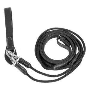 Horze Sparta Nylon/Leather Draw Reins