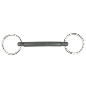 Horze Mullen Mouth Loose Ring Rubber Bit