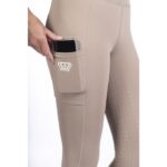 HKM Riding leggings -Lavender Bay- silicone full seat (36/38) - Image 4