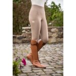 HKM Riding leggings -Lavender Bay- silicone full seat (36/38) - Image 2