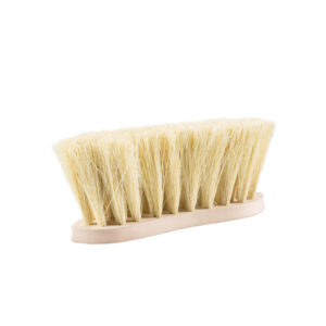 Horze Wood Back Firm Brush w/natural bristles, 8cm