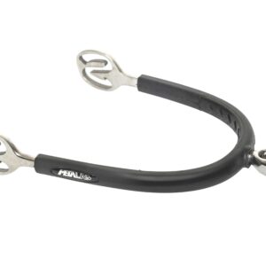 METALAB Spurs – Soft Touch with Horizontal Rowel and Rubber Coating