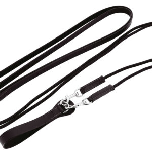 NORTON PRO draw reins made of leather/cord