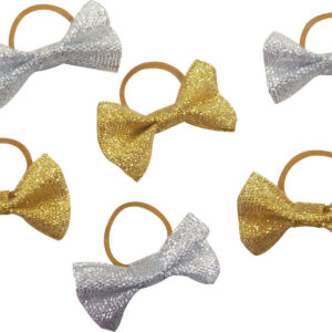 EQUITHÈME mane bows made of fabric with sequins