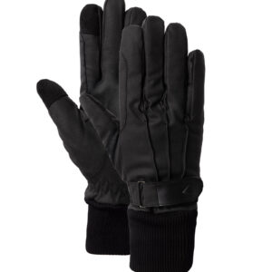 Horze PU Leather Fleece-Lined Riding Gloves