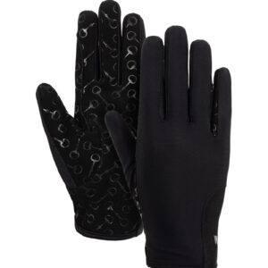 Horze Kids Riding Gloves with Silicone Palm Print