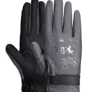B Vertigo Laia Women's Riding Gloves with Logo Print