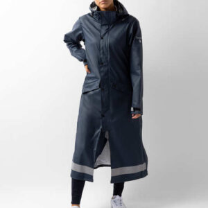 Horze Hazel Women's Long Raincoat with Slits