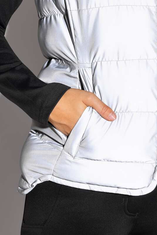 HORZE Women's Reflective Padded Riding Vest - Image 7