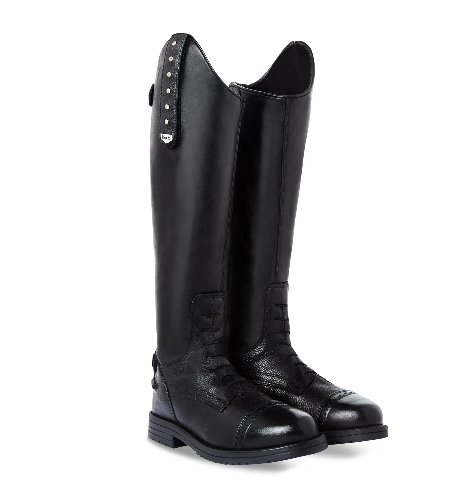 Horze Portland Kids' Tall Boots with Crystals
