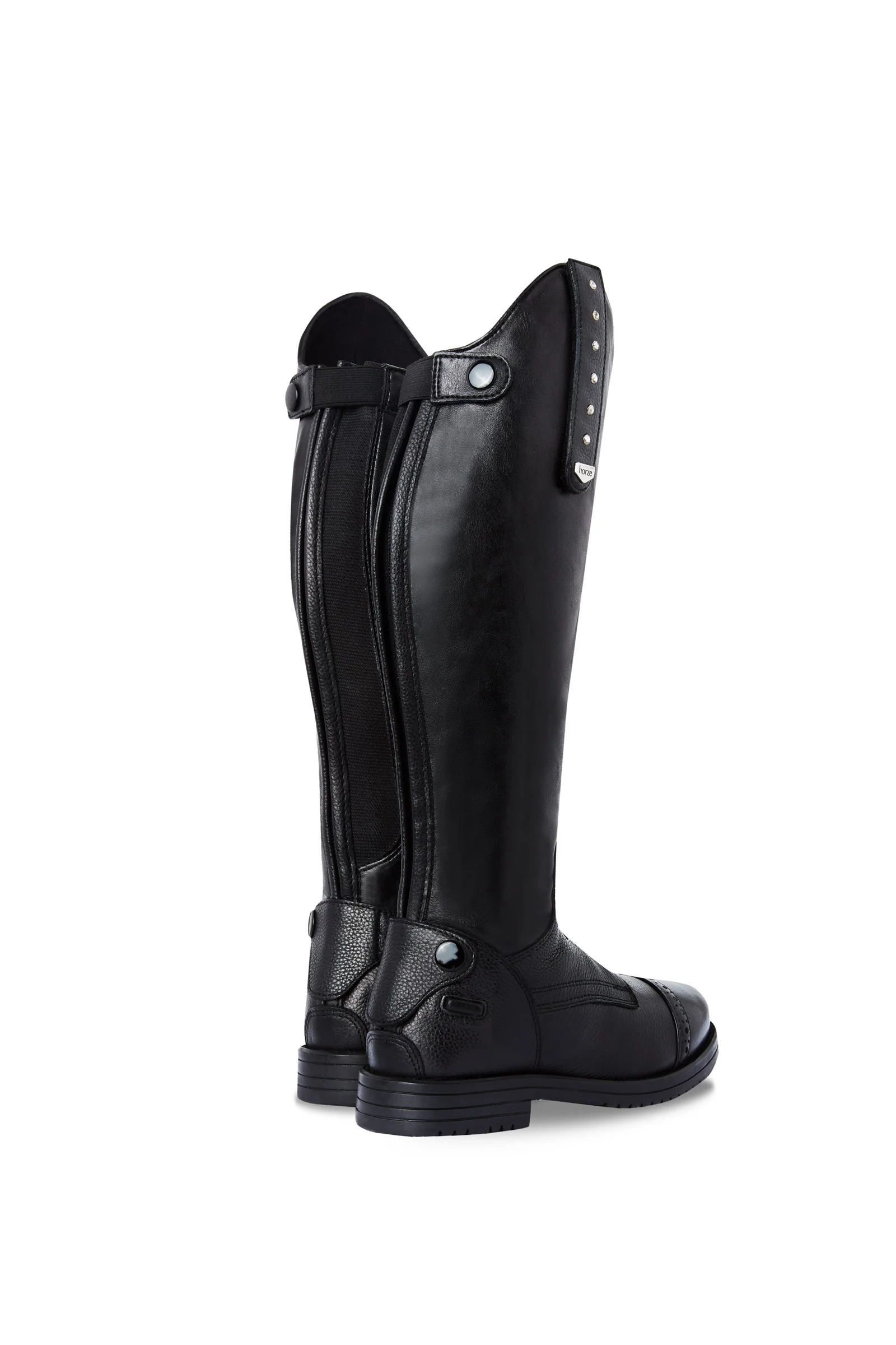 Horze Portland Kids' Tall Boots with Crystals - Image 2