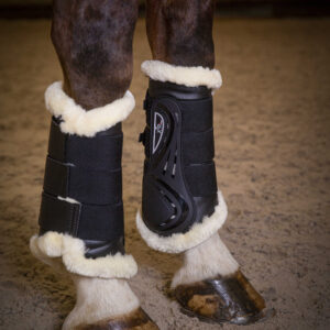 NORTON "XTR" closed gaiters, synthetic sheepskin