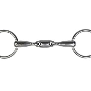 METALAB Loose Ring Snaffle - Double Jointed