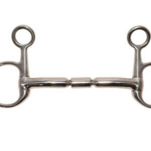 METALAB Eggbutt snaffles Baucher - Elite right roll