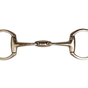 Eggbutt snaffles METALAB cyprium, double jointed