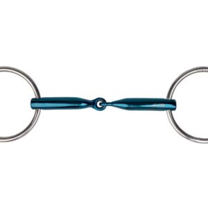 METALAB Loose Ring Snaffle - Eco Blue Jointed
