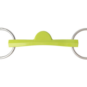METALAB Loose Ring Snaffle - Flexi Soft Half Moon