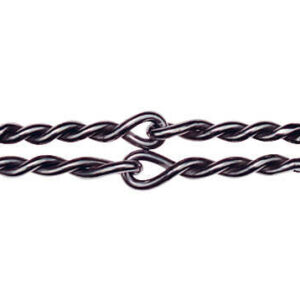 FEELING Loose Ring Snaffle - Double wire bit twisted