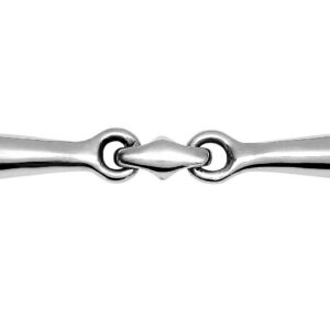 FEELING Loose Ring Snaffle with large thin rings - Anatomic