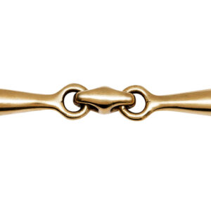 FEELING Loose Ring Snaffle with large thin rings - Anatomic Argentan