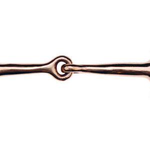 FEELING Eggbutt Snaffle - Copper flat rings