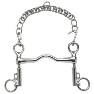 FEELING Pump Curb Bit Saumur - Short Bridles