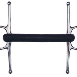 FEELING Gag bridle - Rubber bar, hard