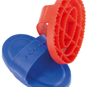 HIPPOTONIC Oval curry comb made of plastic