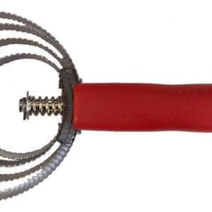 HIPPOTONIC Round metallic curry comb