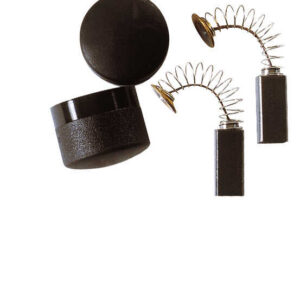 Carbon brushes for lawnmowers