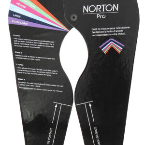 NORTON PRO measuring template for the gullet system