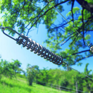 BEAUMONT wire tensioner with spring