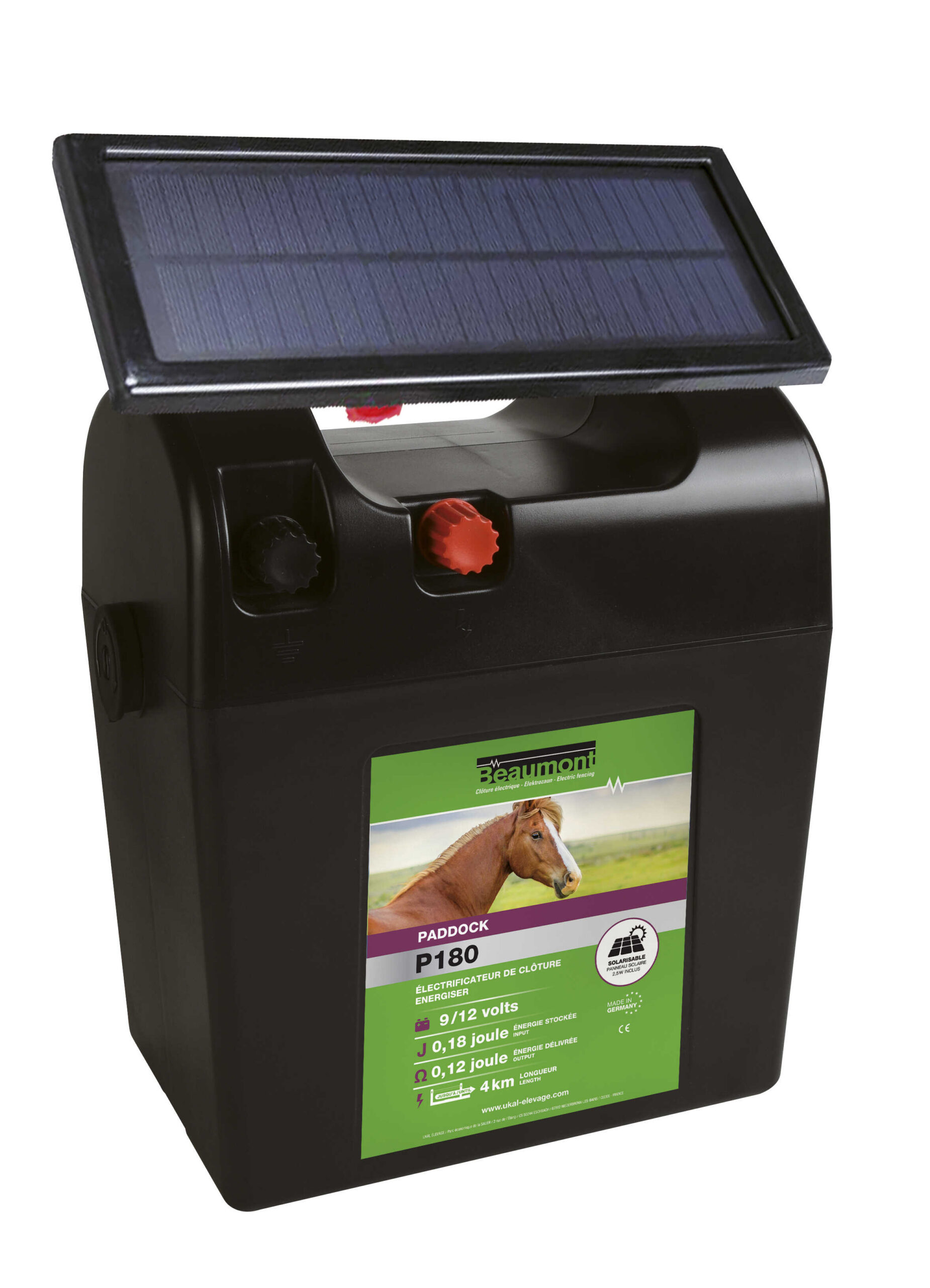 BEAUMONT - Paddock - 180 2.5 W Solar-enabled battery device