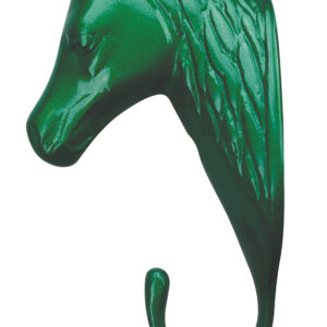 Bridle holder with horse head