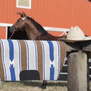 WESTRIDE Navajo saddle pad – leather
