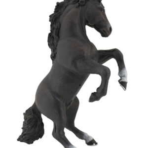 PAPO - Black rearing horse