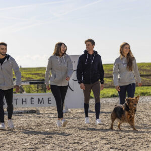 EQUITHÈME zip-up sweatshirt -Nicolas-