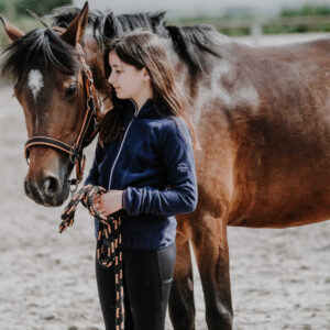 EQUITHÈME fleece jacket - Lena-kinder