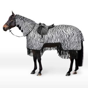 Horze Defender riding rug with fringes