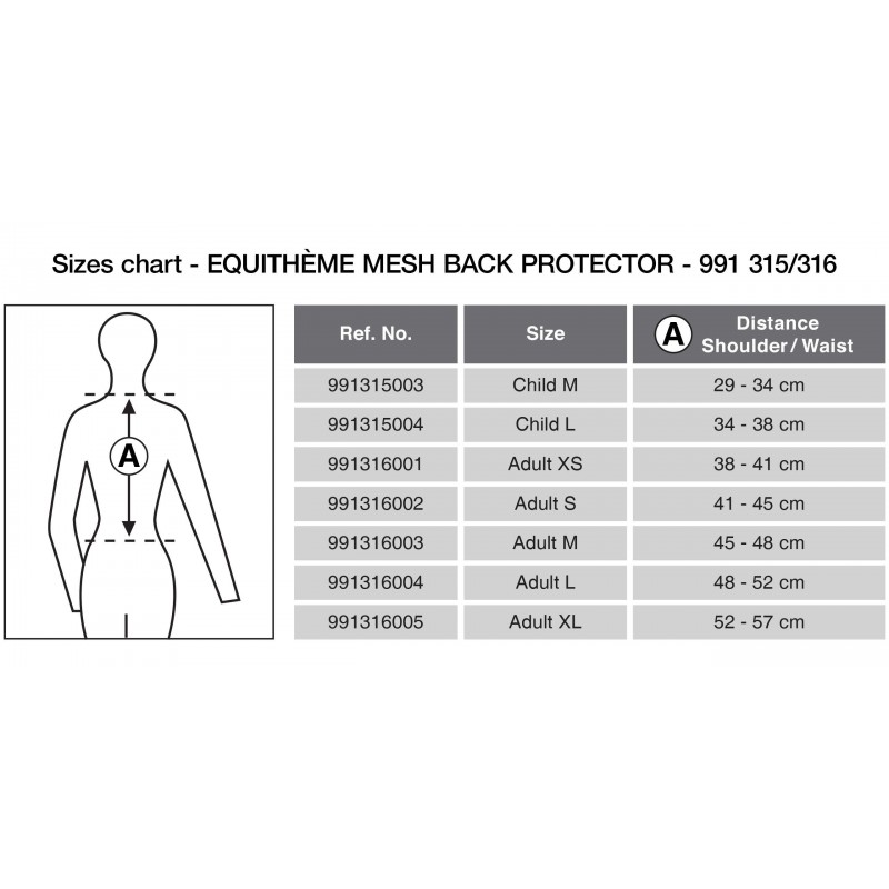 EQUITHÈME - Mesh - Back Protector (Adults) - Image 3