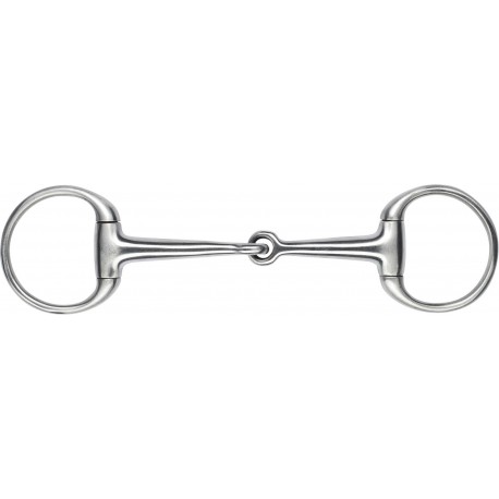 FEELING Eggbutt bridle bit - Satin 14mm