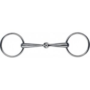 FEELING Stainless steel thin ring snaffle