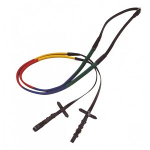 NORTON CLUB Training reins - Rubber covered