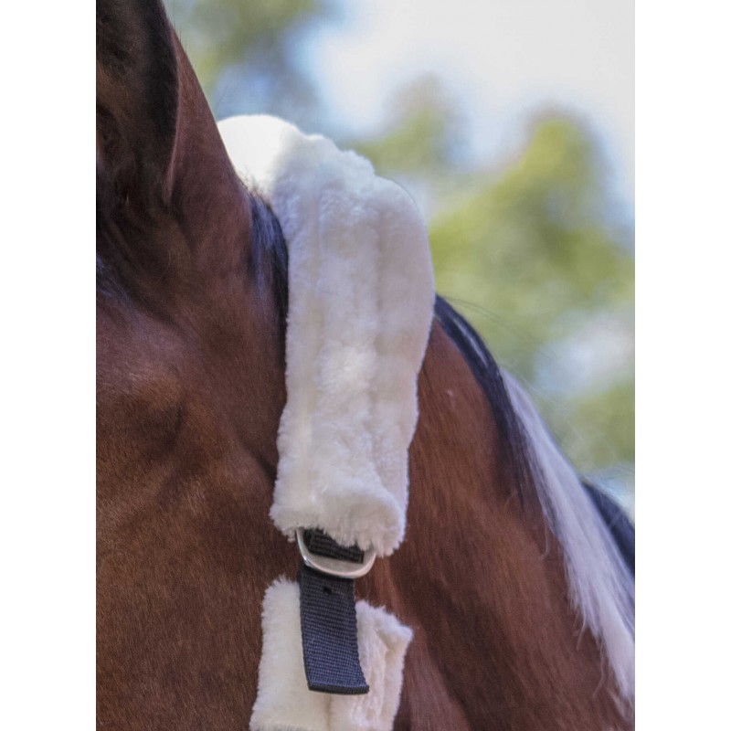 NORTON Full Synthetic Sheepskin Headcollar - Image 10
