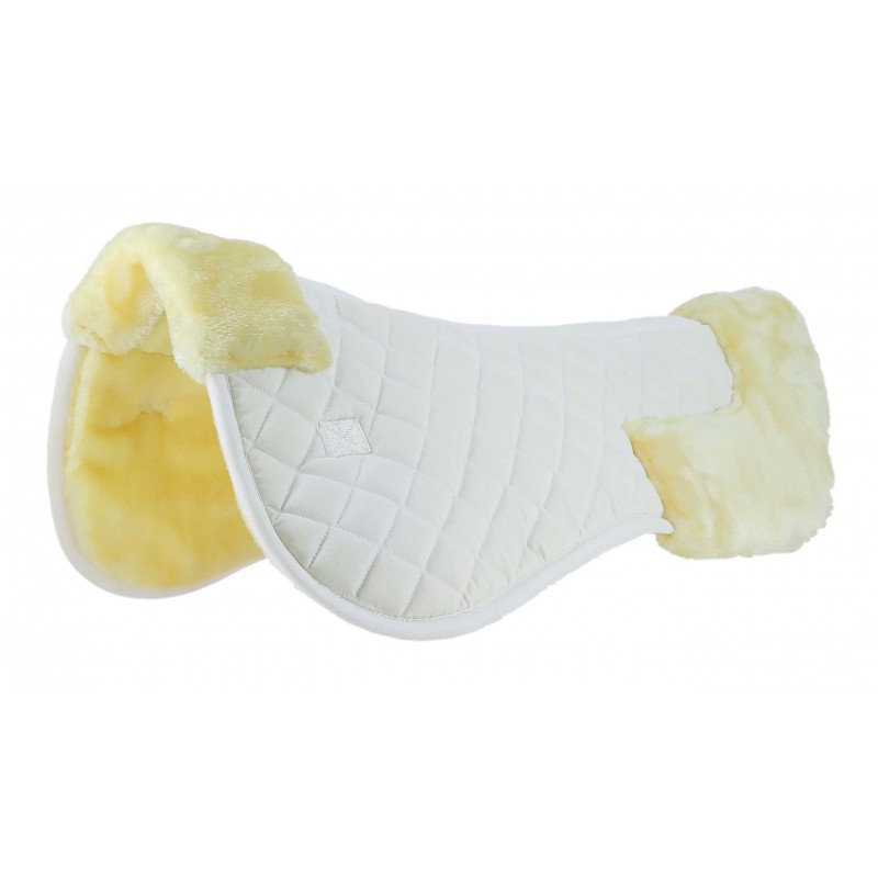 RIDING WORLD Back pad synthetic sheepskin
