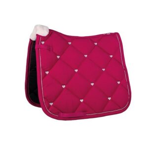 HKM Dressage saddle pad -SWEET VALENTINE- PONY