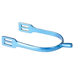 HORKA Royal blue blunted end spurs COLOURED